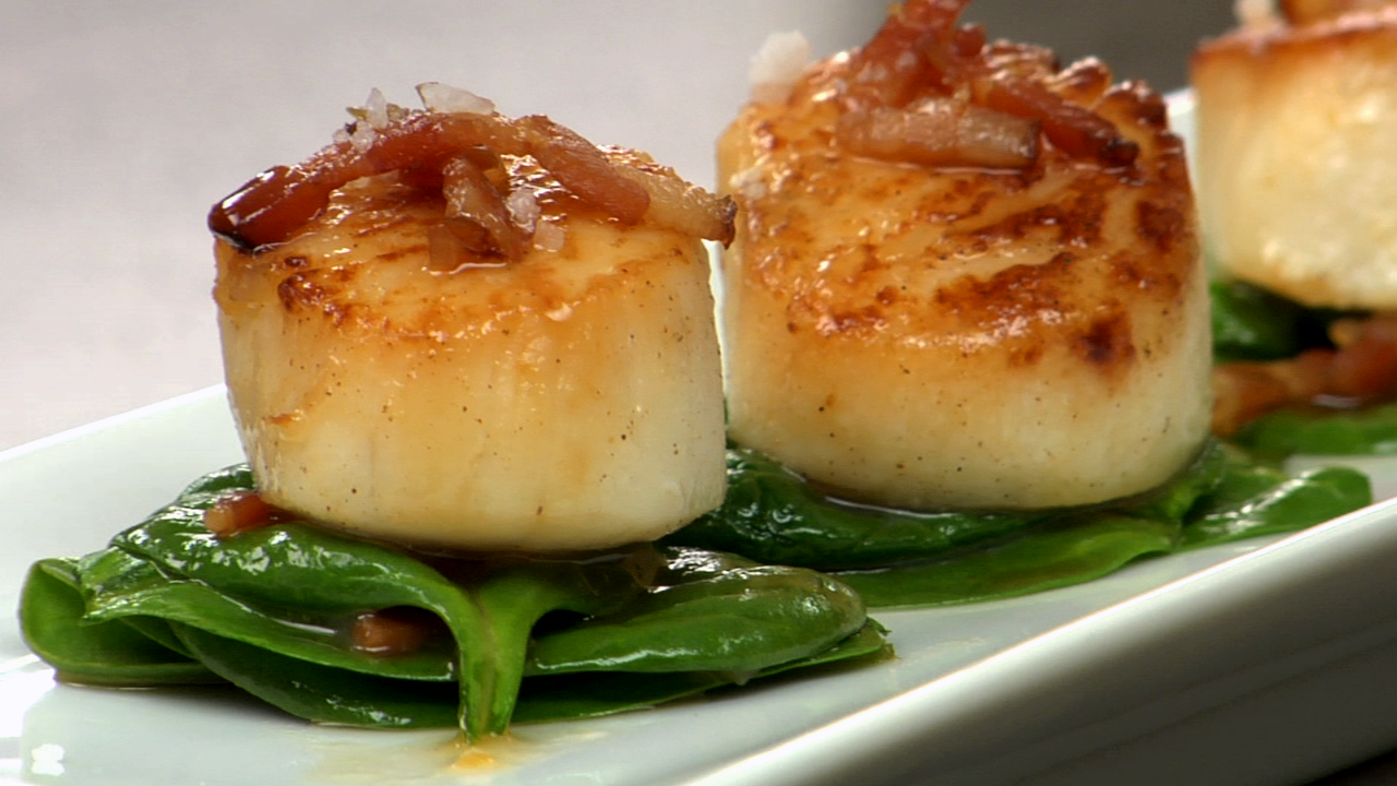 PanSeared Scallops Recipe Rouxbe Cooking School