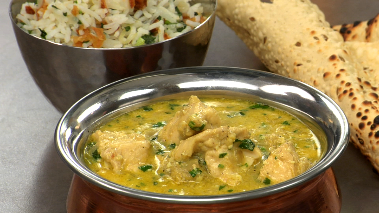 Almond Coriander Chicken Recipe Rouxbe Cooking School