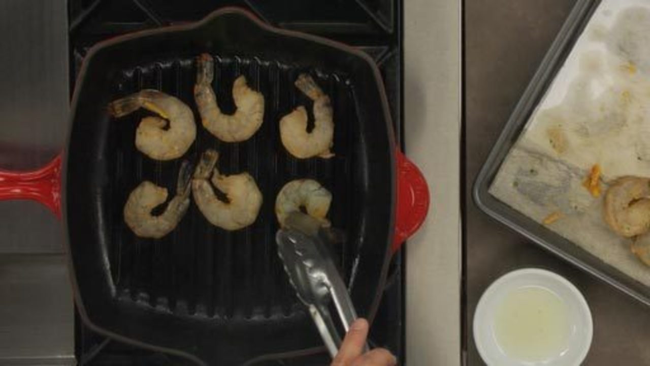 Cooking the Prawns