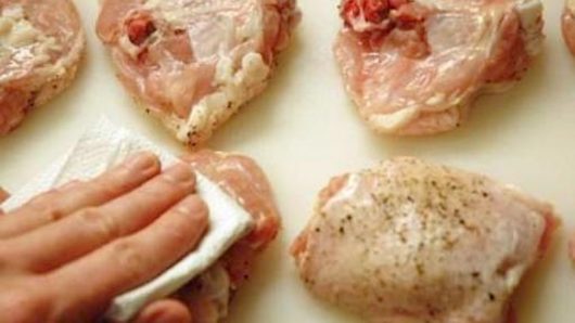 Prepping the Chicken
