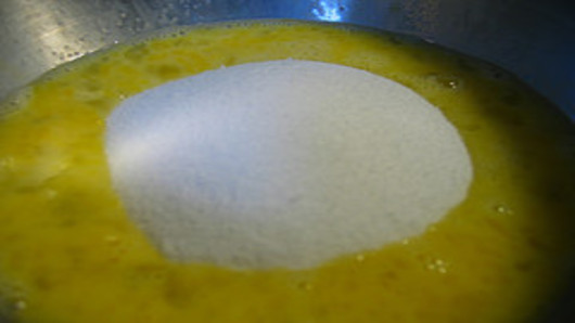 Sugar and Egg Mix.