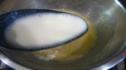 Tempering  the Egg