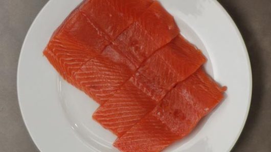 Preparing the Salmon