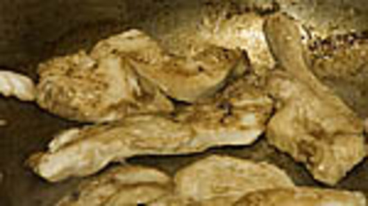 Pan fry the chicken