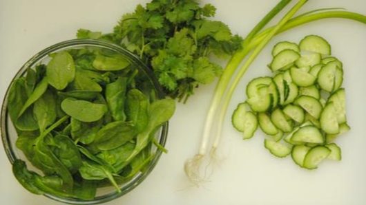 Preparing the Salad