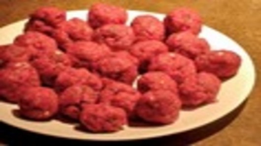 Shaping the Meatballs