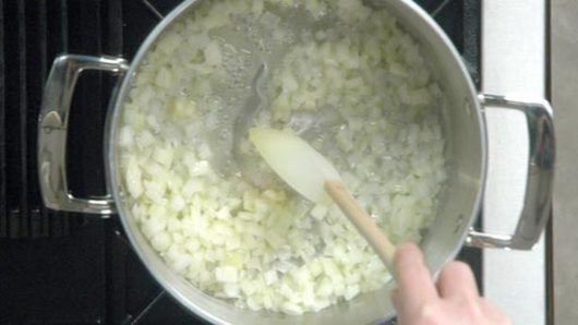 Preparing and Cooking the Mirepoix