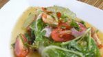 Steamed Halibut Wrapped with Napa Cabbage and Fresh Chili Lime Sauce