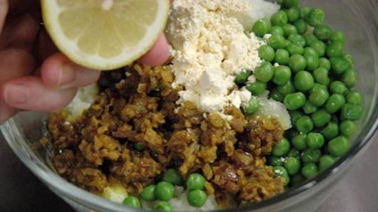 Mixing the Patties