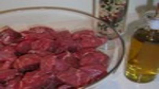 Browning the beef