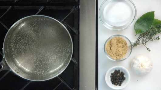 Preparing the Brine