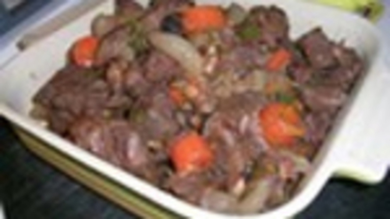 Beef "en daube"