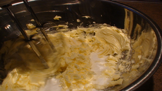 Butter and sugar