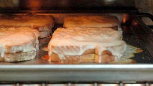 Cooking the Sandwiches