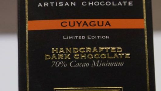 Percentages of Cocoa Solids