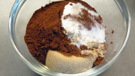 Mixing the Topping