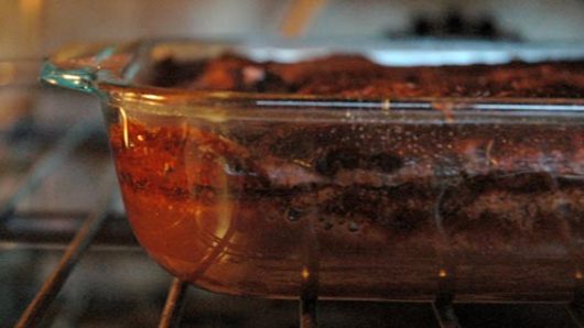 Baking the Pudding Cake