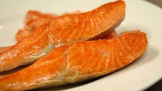 Prepping and Cooking the Salmon