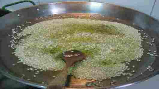 pre cook rice