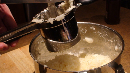 Boil Potatoes and mash