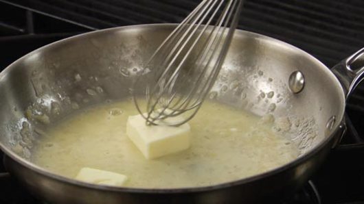 Making the Beurre Blanc