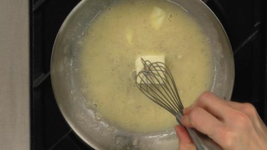 Making the Beurre Blanc 