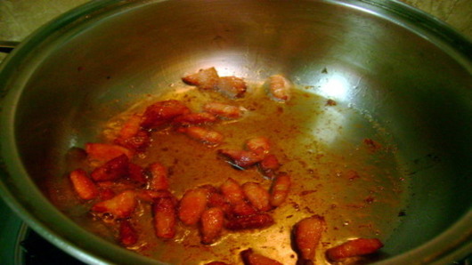 Cooking the soup 