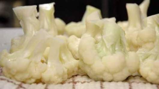 Draining the Cauliflower 