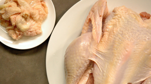 Preparing the Chicken