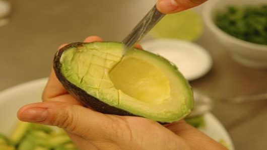 Cutting the Avocados 