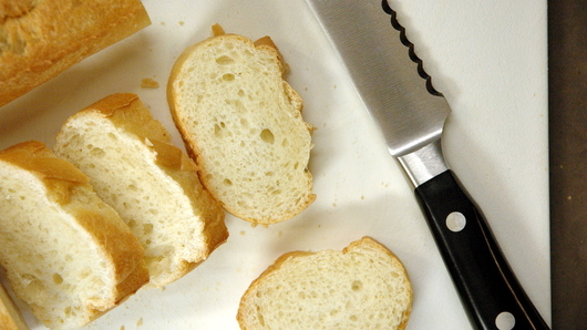 Making the Crostini