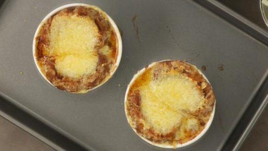 Broiling & Serving the Soup