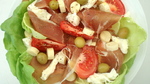Serrano Ham and Heart of Palm Salad