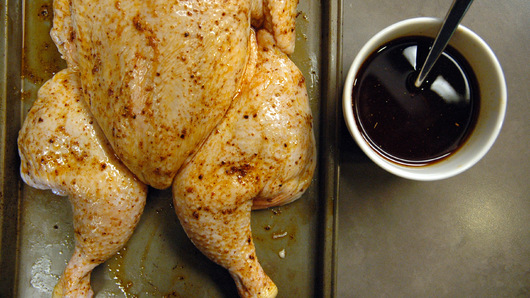 Prepping the Chicken