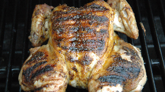 Grilling the Chicken