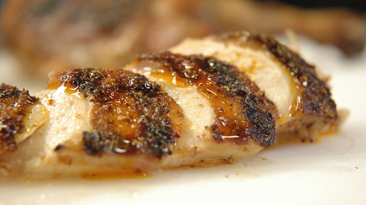 Resting and Cutting the Chicken