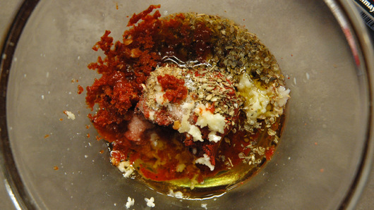 Making the Achiote Marinade
