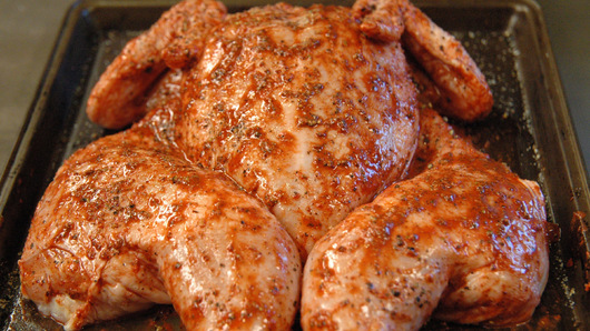 Marinating the Chicken