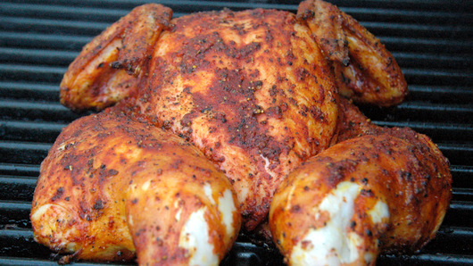 Grilling the Chicken