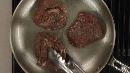 Searing the Meat