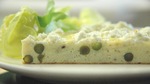 Frittata w/ Scapes & Goat Cheese