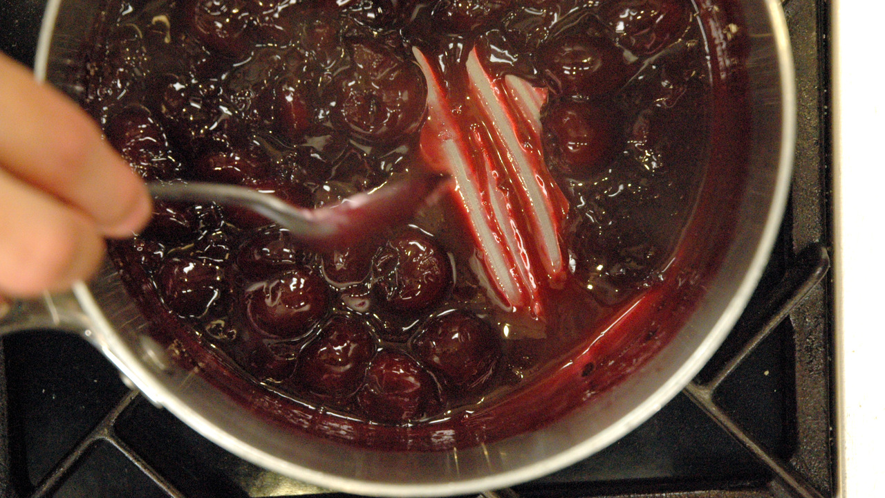 Making the Cherry Filling