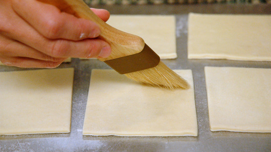 Cutting the Puff Pastry