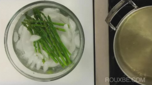 Blanch Asparagus