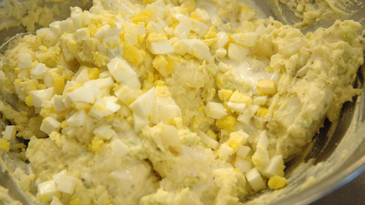 Adding the Eggs