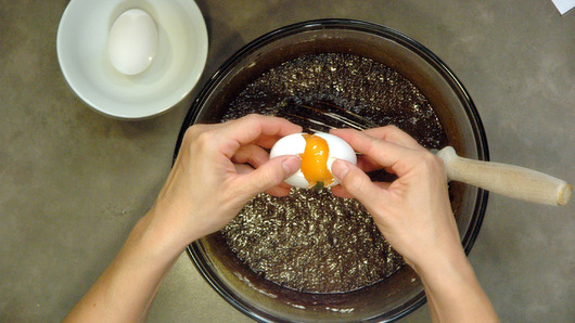 Finishing the Cake Batter 