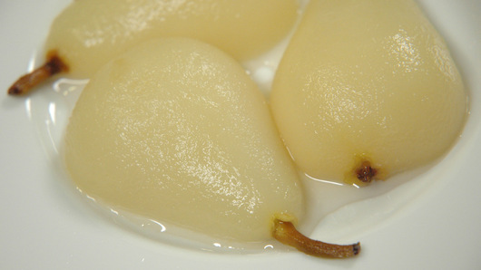 Poaching the Pears