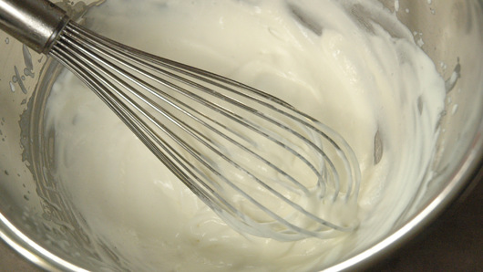 Making the Chantilly Cream
