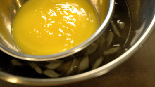 Cooling the Lemon Curd