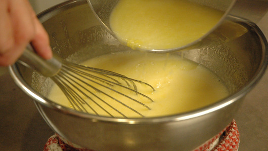 Making the Lemon Curd